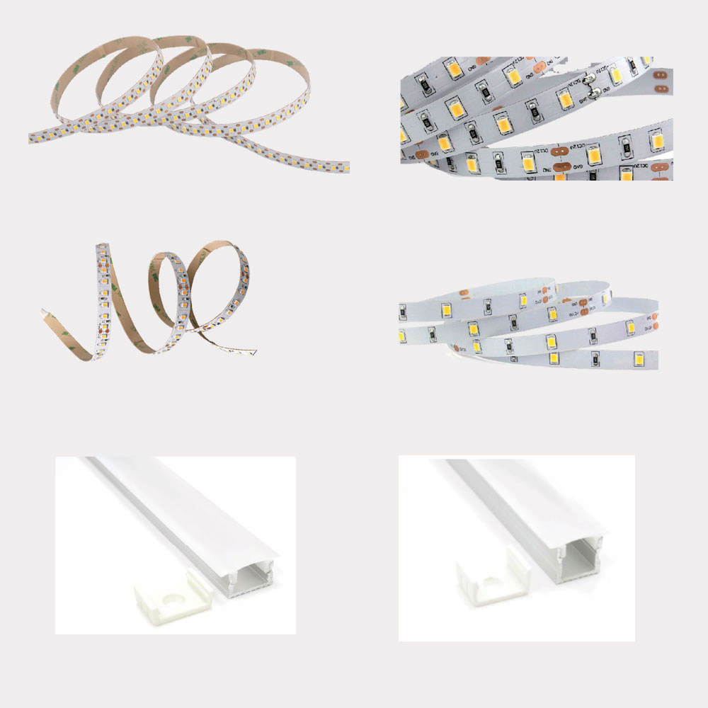 Strip Lights And Aluminiun Profile